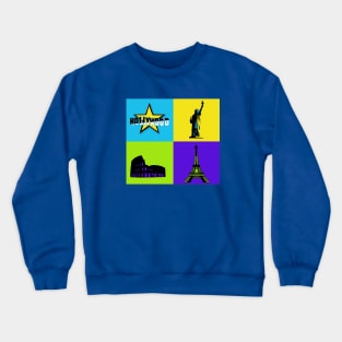 Famous Landmarks Crewneck Sweatshirt